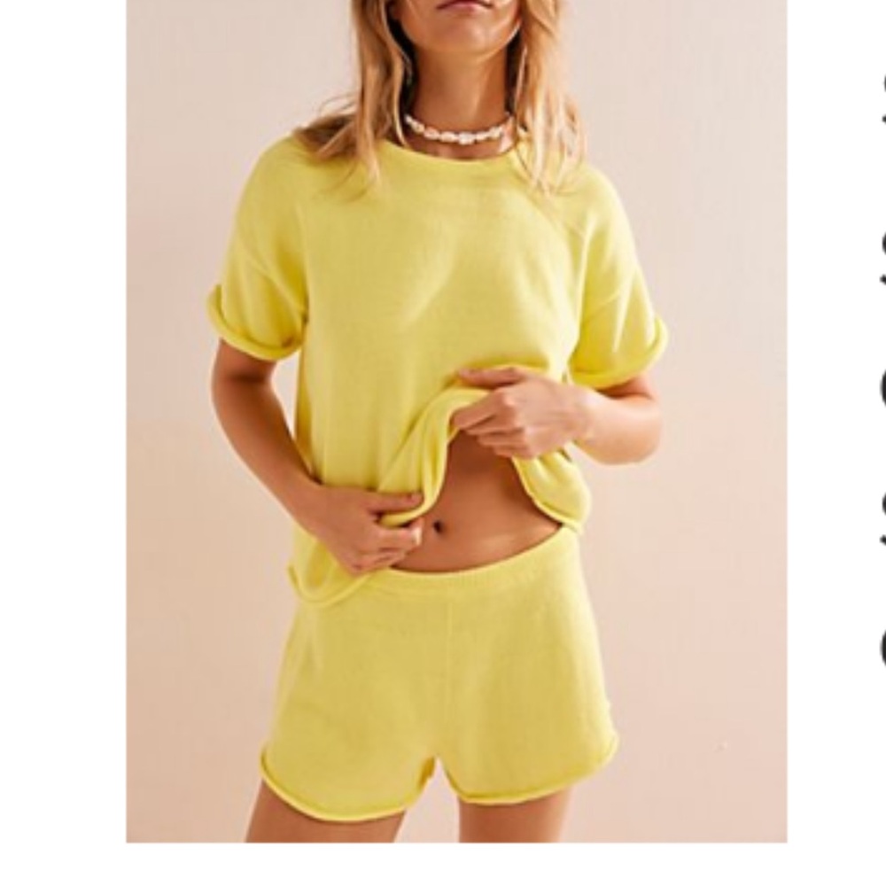 Free People Macy Sweater Set size small